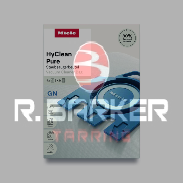 Miele GNHYCLEANPURE Vacuum Cleaner Bags - 4 Pack