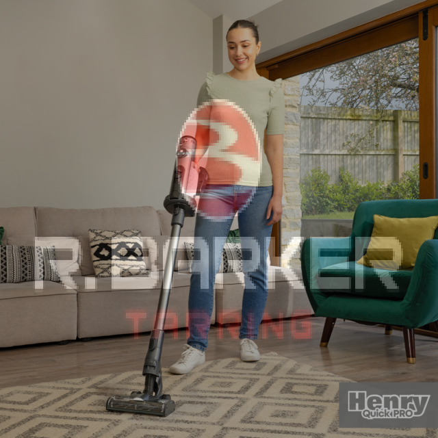 Numatic Henry Quick Pro Cordless Vac Cleaner Grey