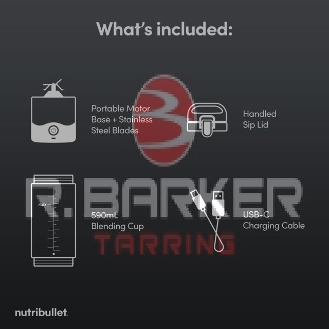Nutribullet 2777 McLaren Portable Blender in Grey
